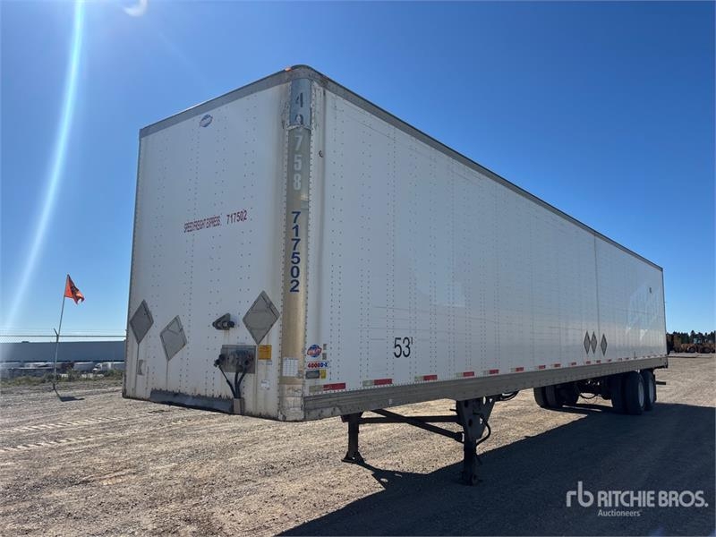Remorque fourgon Utility 53 ft x 102 in T/A Van — occasion 2009