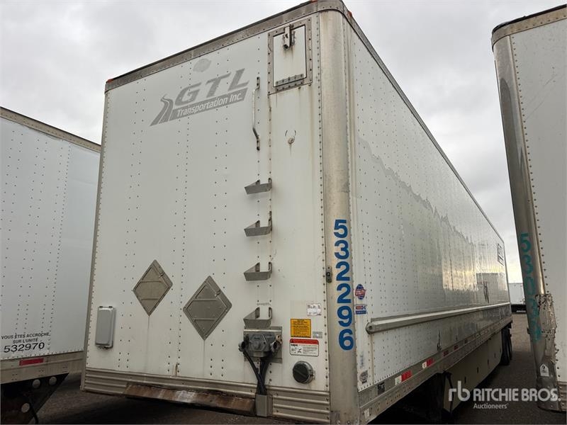 Remorque fourgon Utility 53 ft x 102 in T/A Van — occasion 2015