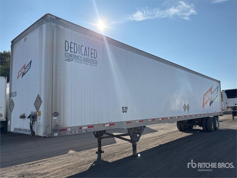 Utility 53 ft x 102 in T/A Van Trailer