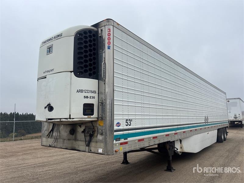Semi-remorque frigorifique Utility VS2 53 ft x 102 in T/A Refrigerated — occasion 2012, 34 475 h
