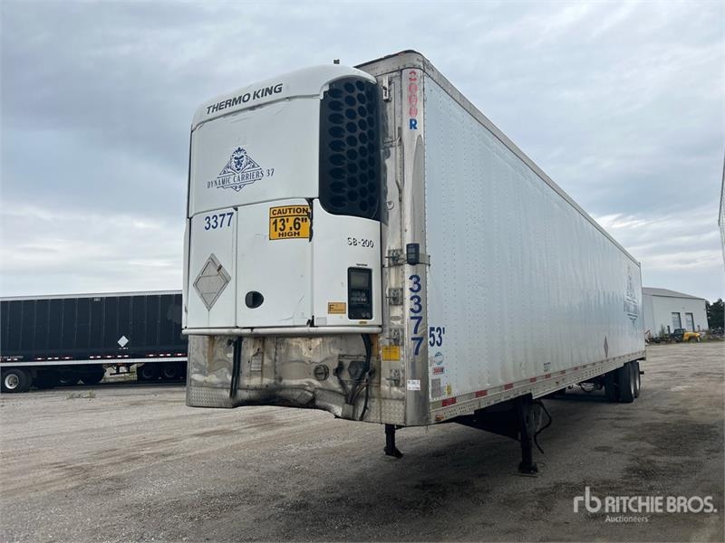 Semi-remorque frigorifique Utility VS2RA 53 ft T/A Refrigerated — occasion 2003