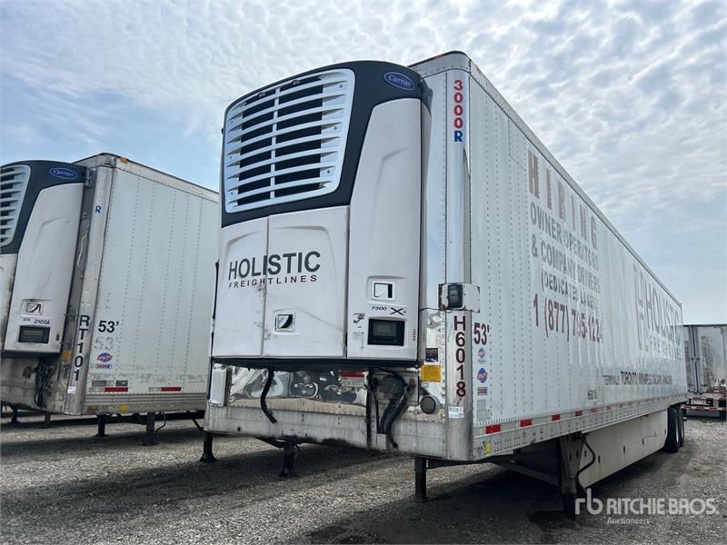 Utility VS2RA 53 ft x 102 in T/A Refrigerated Trailer