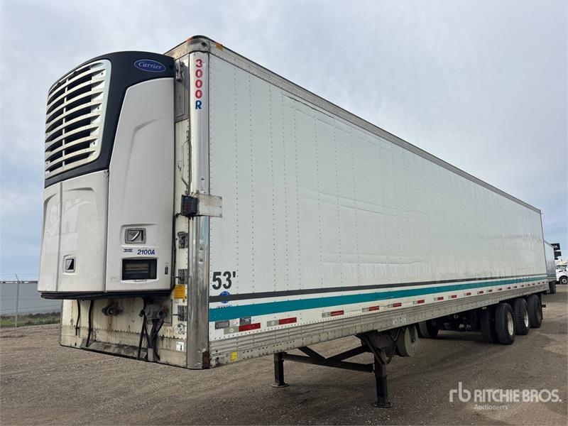 Semi-remorque frigorifique Utility VS3RA 53 ft x 102 in Tri/A Refrigerated — occasion 2011, 22 369 h