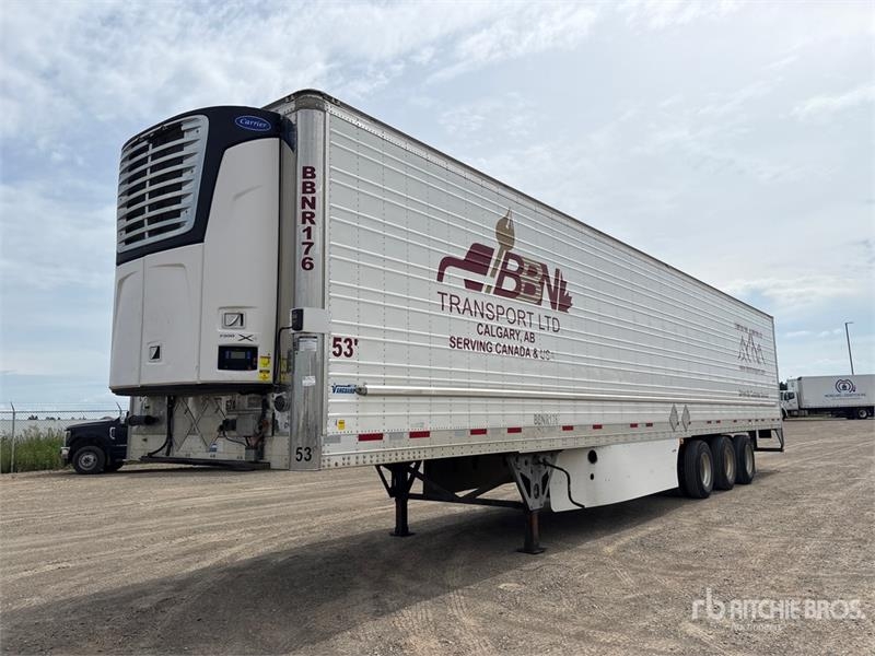 Vanguard 53 ft x 102 in Tri/A Refrigerated Trailer
