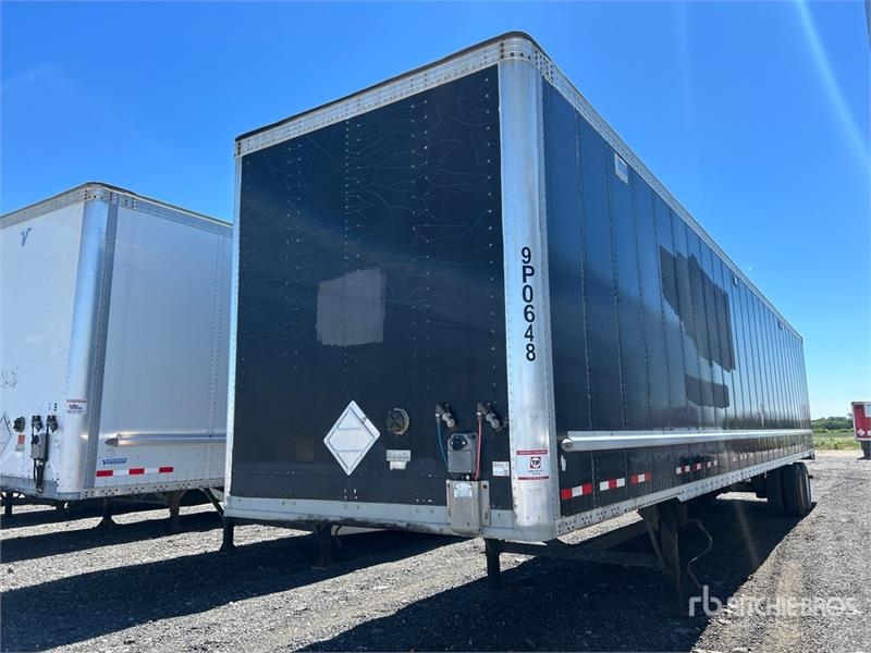 Vanguard 53 ft x 102 in T/A Van Trailer
