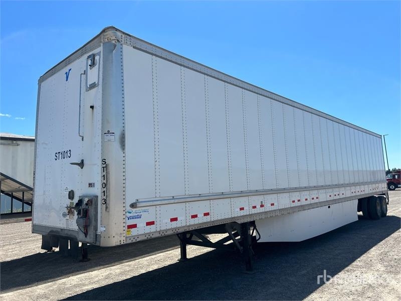 Vanguard 53 ft x 102 in T/A Van Trailer