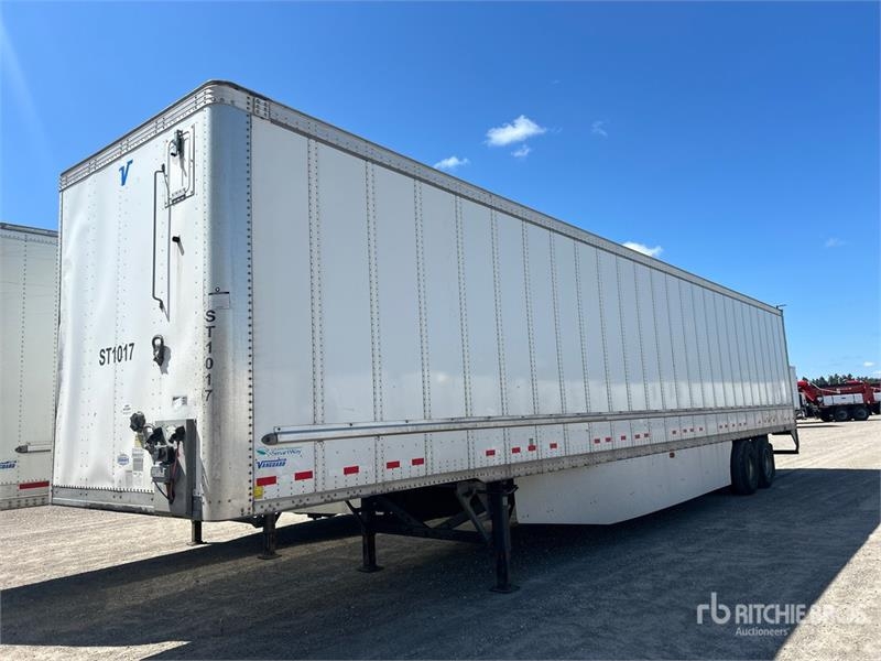 Vanguard 53 ft x 102 in T/A Van Trailer