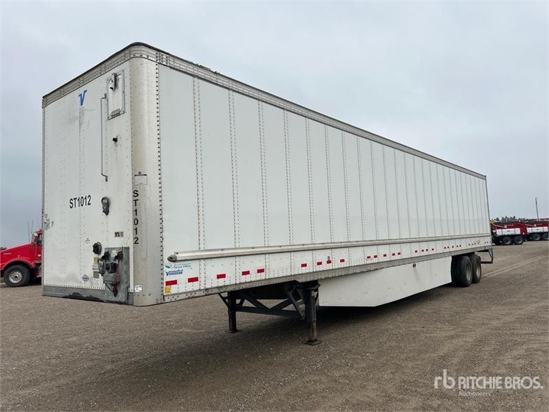 Vanguard 53 ft x 102 in T/A Van Trailer