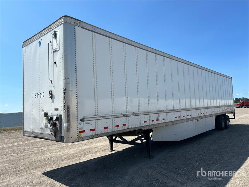 Vanguard 53 ft x 102 in T/A Van Trailer