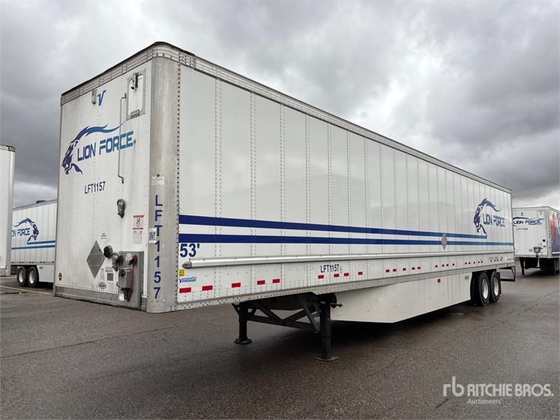Remorque fourgon Vanguard 53 ft x 102 in T/A Van — occasion 2024