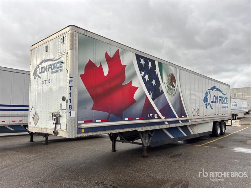 Remorque fourgon Wabash 53 ft x 102 in T/A Van — occasion 2024