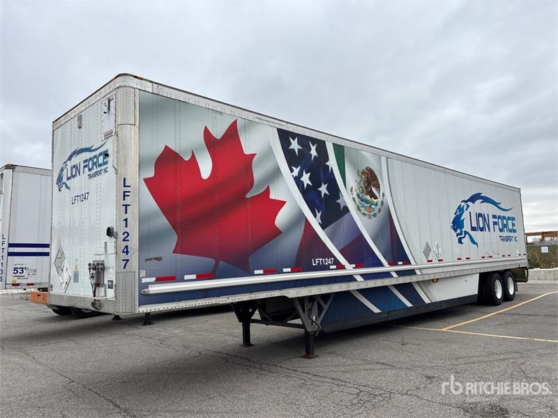 Remorque fourgon Wabash 53 ft x 102 in T/A Van — occasion 2024