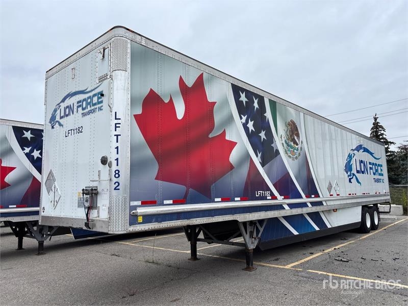 Remorque fourgon Wabash 53 ft x 102 in T/A Van — occasion 2024