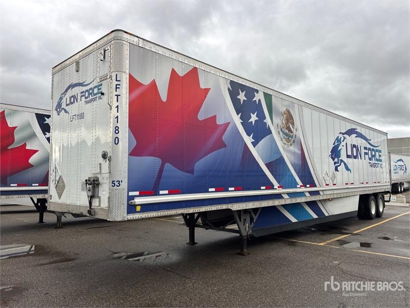 Remorque fourgon Wabash 53 ft x 102 in T/A Van — occasion 2024
