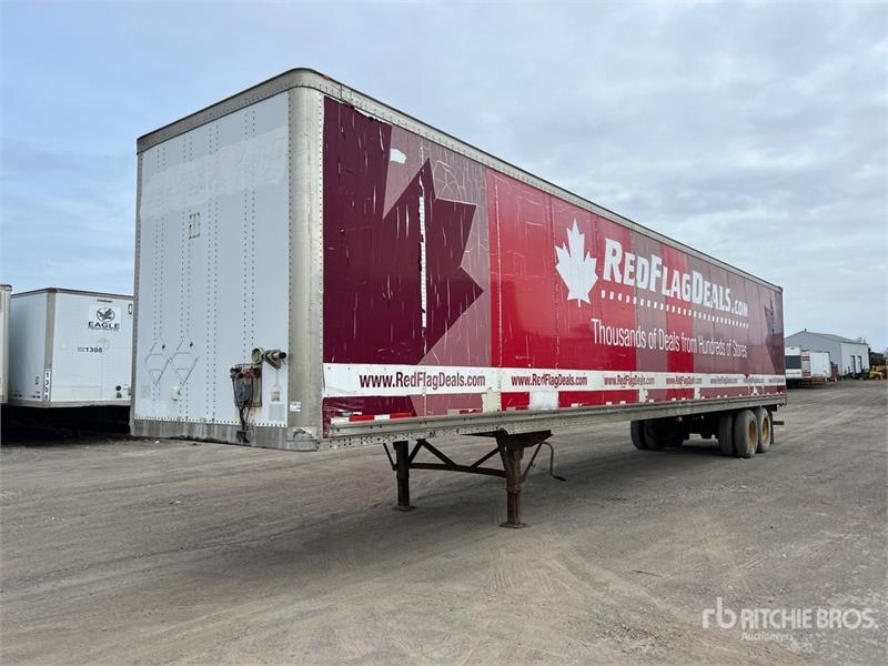 Wabash 53 ft x 102 in T/A Van Trailer