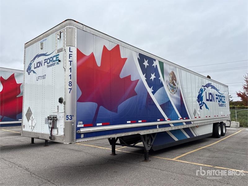 Remorque fourgon Wabash 53 ft x 102 in T/A Van — occasion 2024