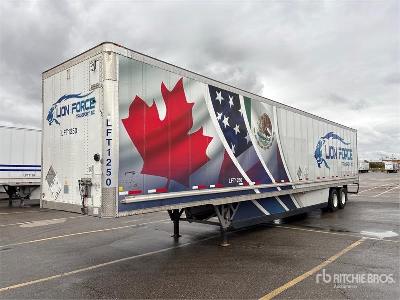 Remorque fourgon Wabash 53 ft x 102 in T/A Van — occasion 2024