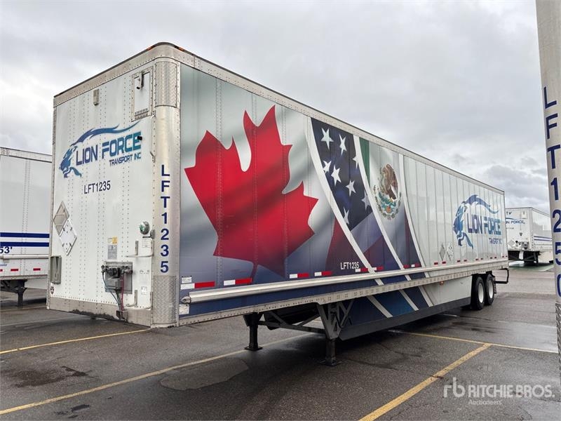 Remorque fourgon Wabash 53 ft x 102 in T/A Van — occasion 2023