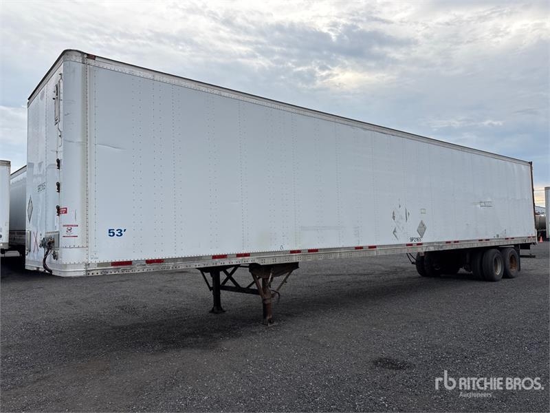 Wabash 53 ft x 102 in T/A Van Trailer