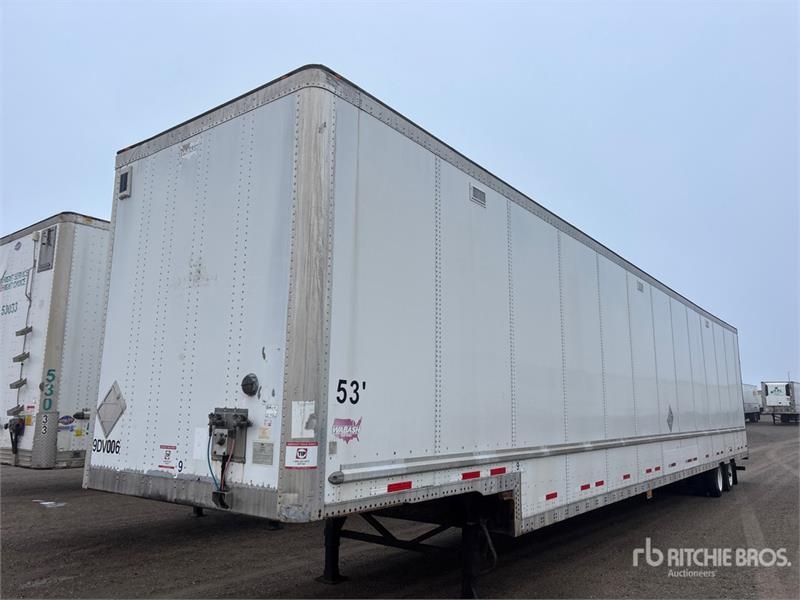 Remorque fourgon Wabash 53 ft x 102 in T/A Van — occasion 2014