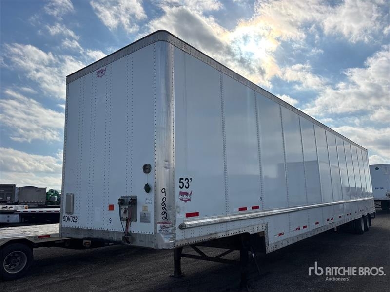 Remorque fourgon Wabash 53 ft x 102 in T/A Van — occasion 2015