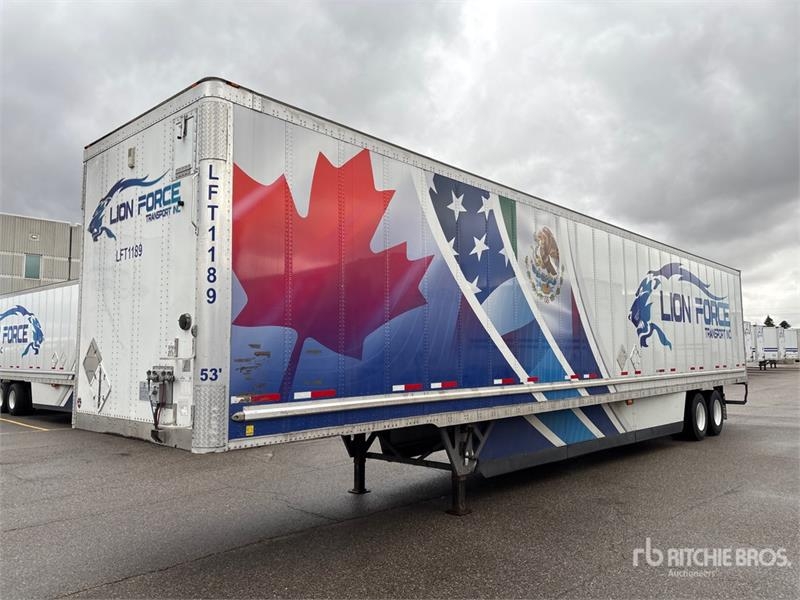 Remorque fourgon Wabash 53 ft x 102 in T/A Van — occasion 2024