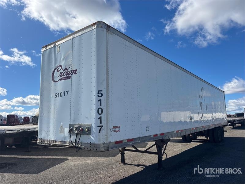 Remorque fourgon Wabash 53 ft x 102 in T/A Van — occasion 2007