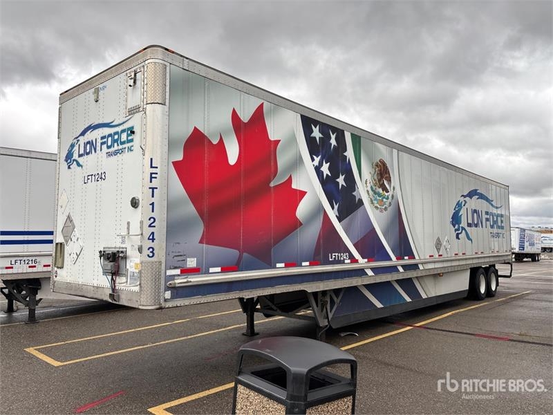 Remorque fourgon Wabash 53 ft x 102 in T/A Van — occasion 2023