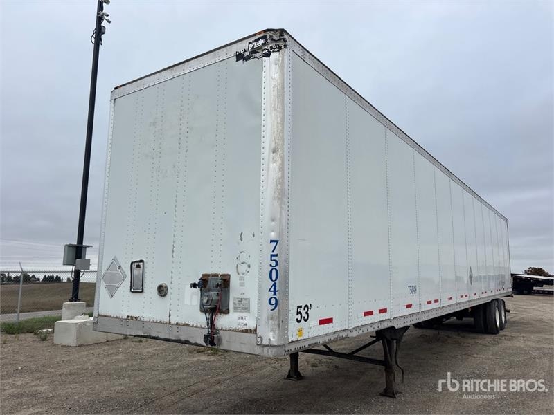 Remorque fourgon Wabash 53 ft x 102 in T/A Van — occasion 2007