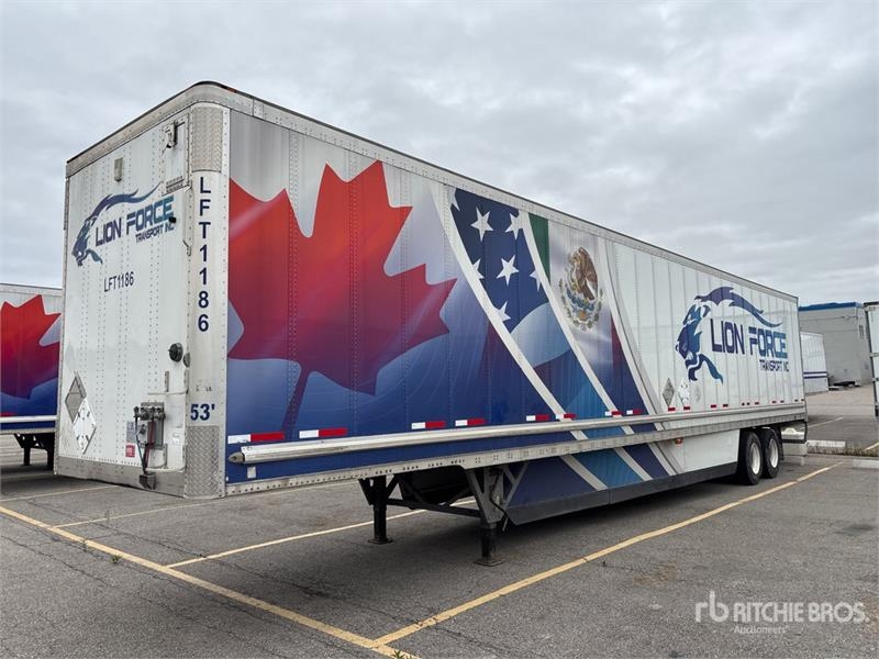 Remorque fourgon Wabash 53 ft x 102 in T/A Van — occasion 2024