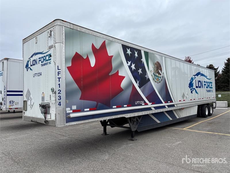Remorque fourgon Wabash 53 ft x 102 in T/A Van — occasion 2023