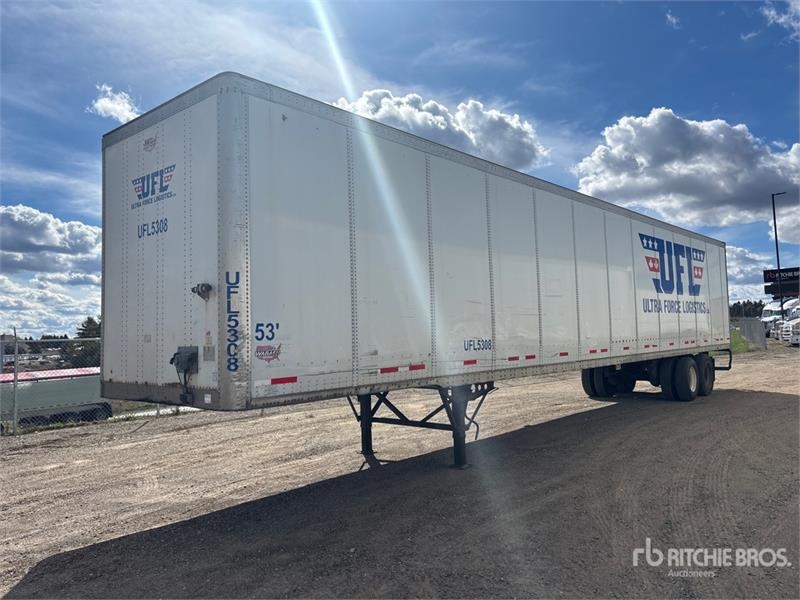 Remorque fourgon Wabash 53 ft x 102 in T/A Van — occasion 2014
