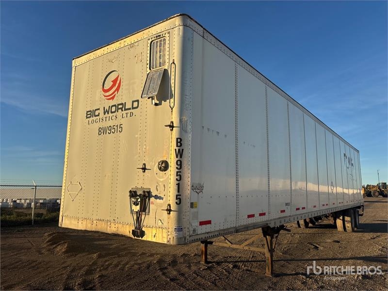 Remorque fourgon Wabash 53 ft x 102 in T/A Van — occasion 2012
