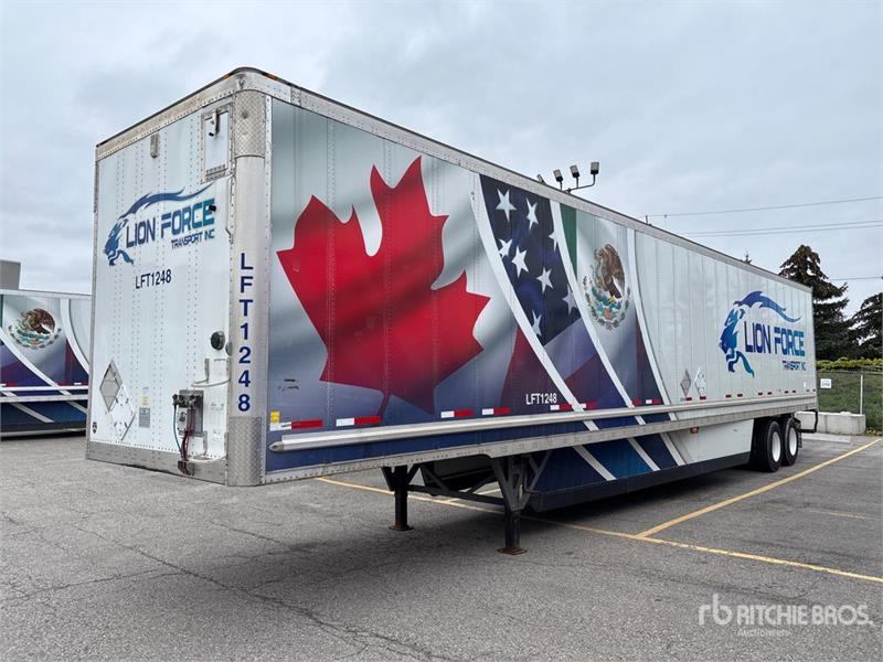 Remorque fourgon Wabash 53 ft x 102 in T/A Van — occasion 2024