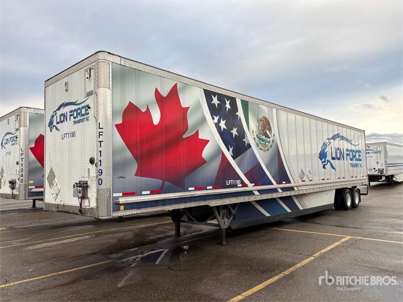 Remorque fourgon Wabash 53 ft x 102 in T/A Van — occasion 2024