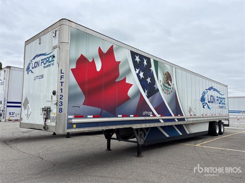 Remorque fourgon Wabash 53 ft x 102 in T/A Van — occasion 2023