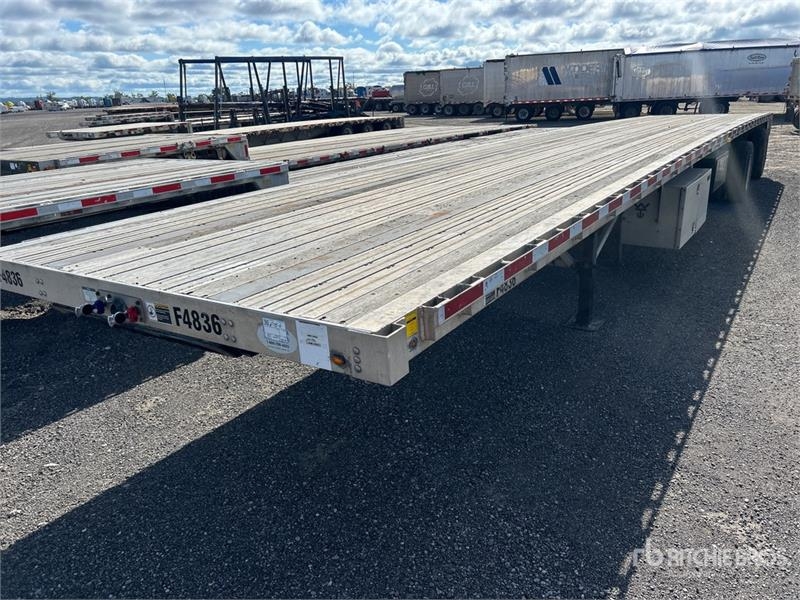 Wilson 48 ft T/A Spread Axle Flatbed Trailer