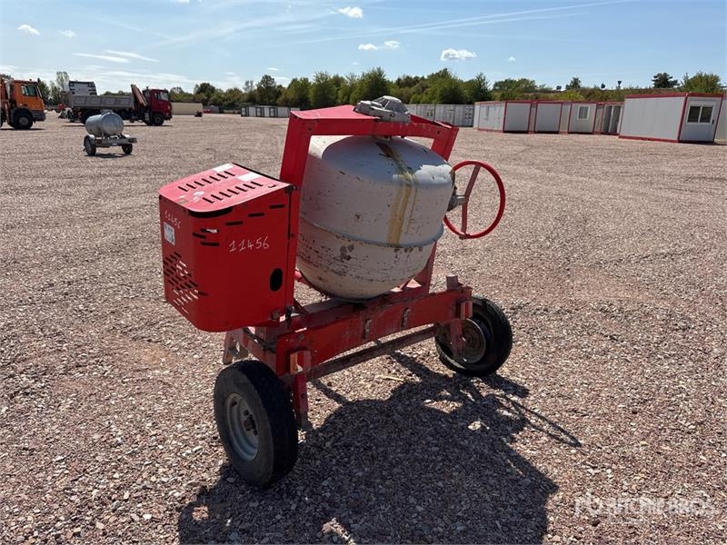 300 L Betonniere 1 Essieu S/A Portable Concrete Mi
