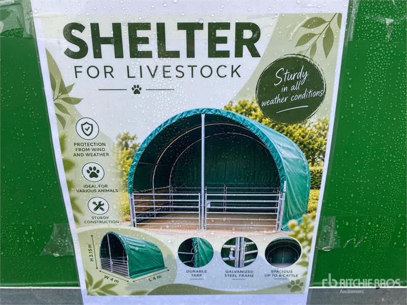 Remorque 4m x x 3.15m Livestock Shelter — occasion
