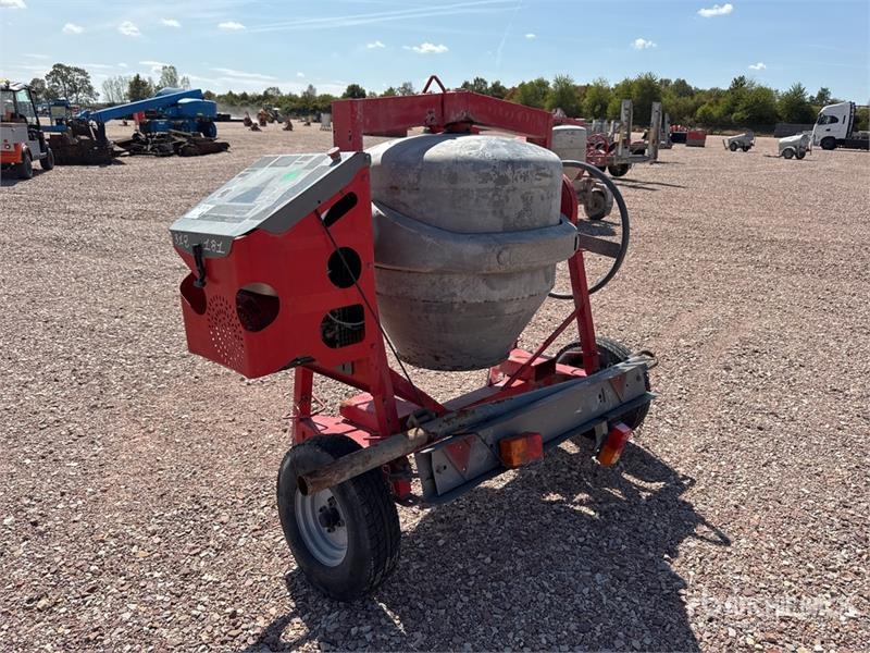 Altrad 300 L Betonniere 1 Essieu S/A Portable Concrete Mi