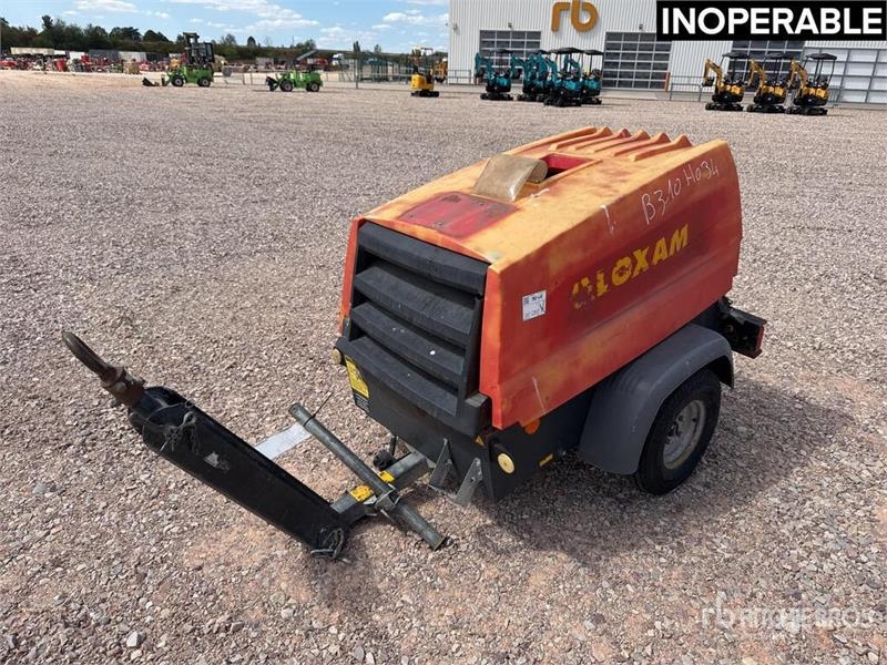 Atlas Copco Mobile Compresseur A Air Air Compressor (Inoperabl