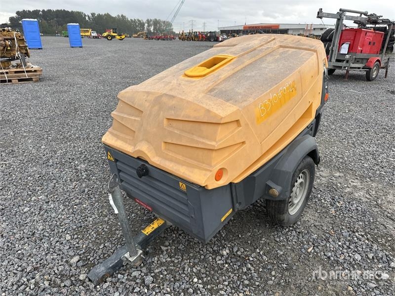 Compresseur Atlas Copco XAS37KD — occasion 2014, 682 h