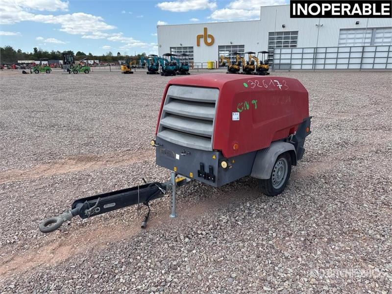 Atlas Copco XAS88 Mobile Compresseur A Air Air Compressor (Ino