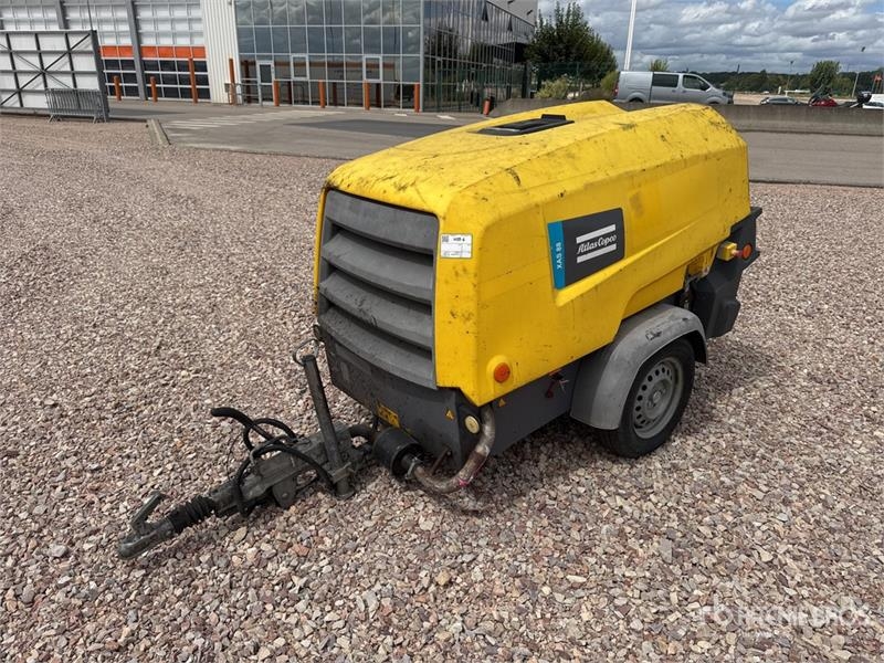 Atlas Copco XAS88 Mobile Compresseur A Air Air Compressor
