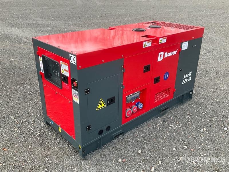 Groupe électrogène Bauer Generatoren GFS-16 ATS — occasion 2026