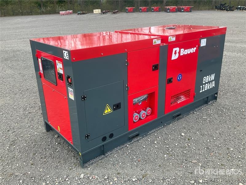 Groupe électrogène Bauer Generatoren GFS-80 ATS — occasion 2026
