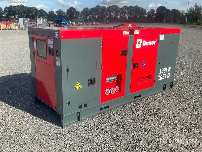 Groupe électrogène Bauer GFS-120 ATS 150 kVA Generator Set (Unused) — occasion 2026