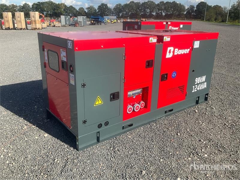 Groupe électrogène Bauer GFS-90 ATS 112 kVA Generator Set (Unused) — occasion 2026
