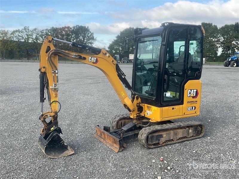 Mini-pelle Caterpillar 301.8-05 Mini — occasion 2023, 438 h