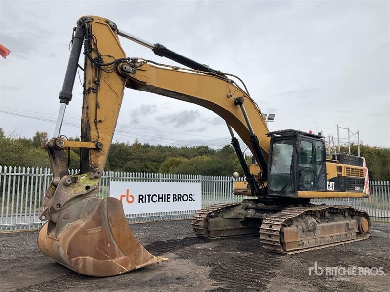 Pelle sur chenilles Caterpillar 345D Tracked — occasion 2011, 14 468 h